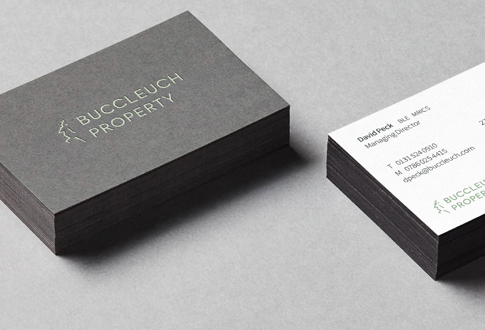 Buccleuch Property business cards