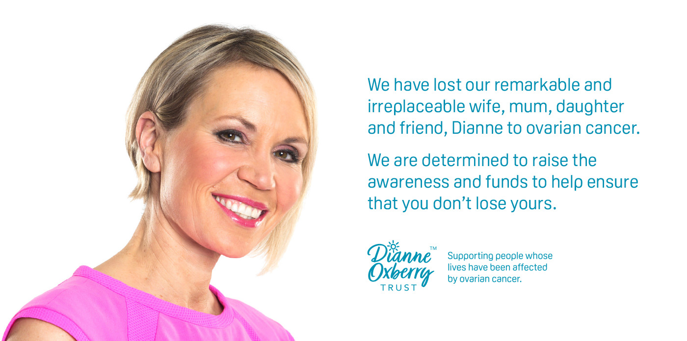 Image of Dianne Oxberry with description of the Trust