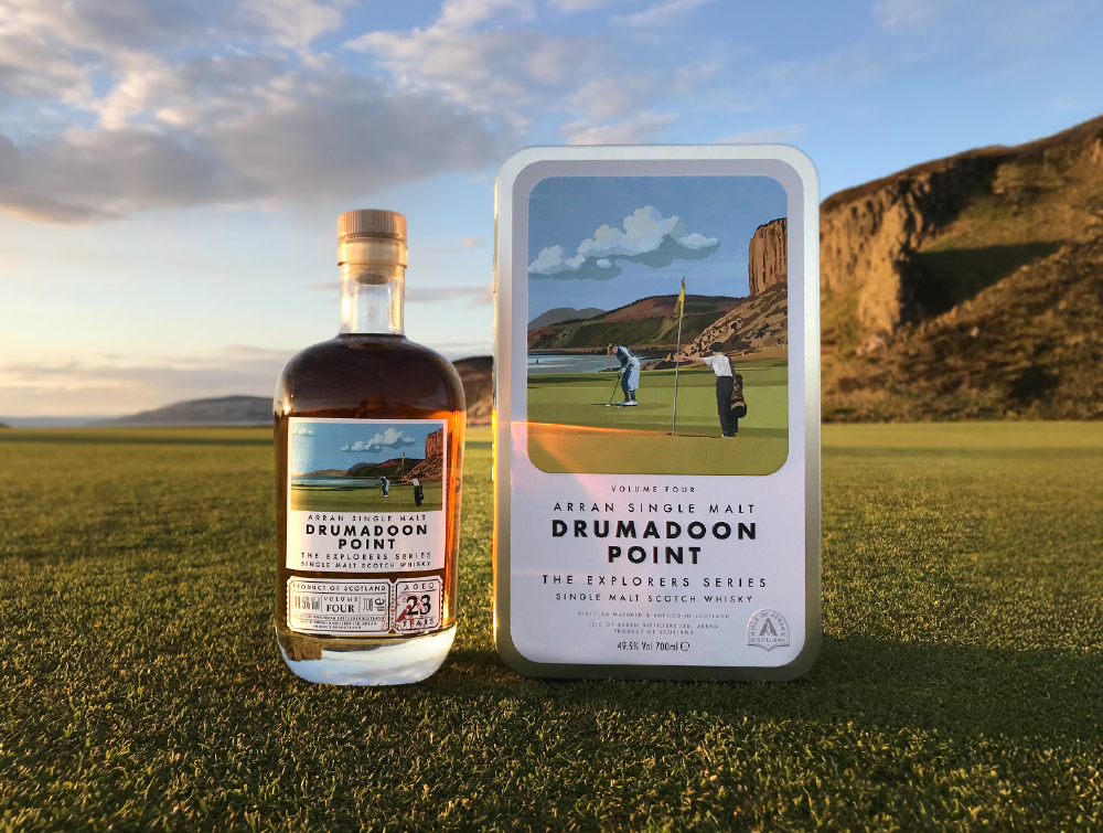 Bottle of Drumadoon Whisky