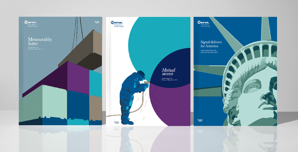 Signal Annual Report covers