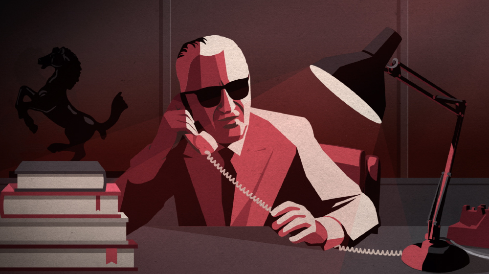 Steve McQueen illustration for Sky Studios 3